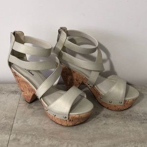 Heeled sandals